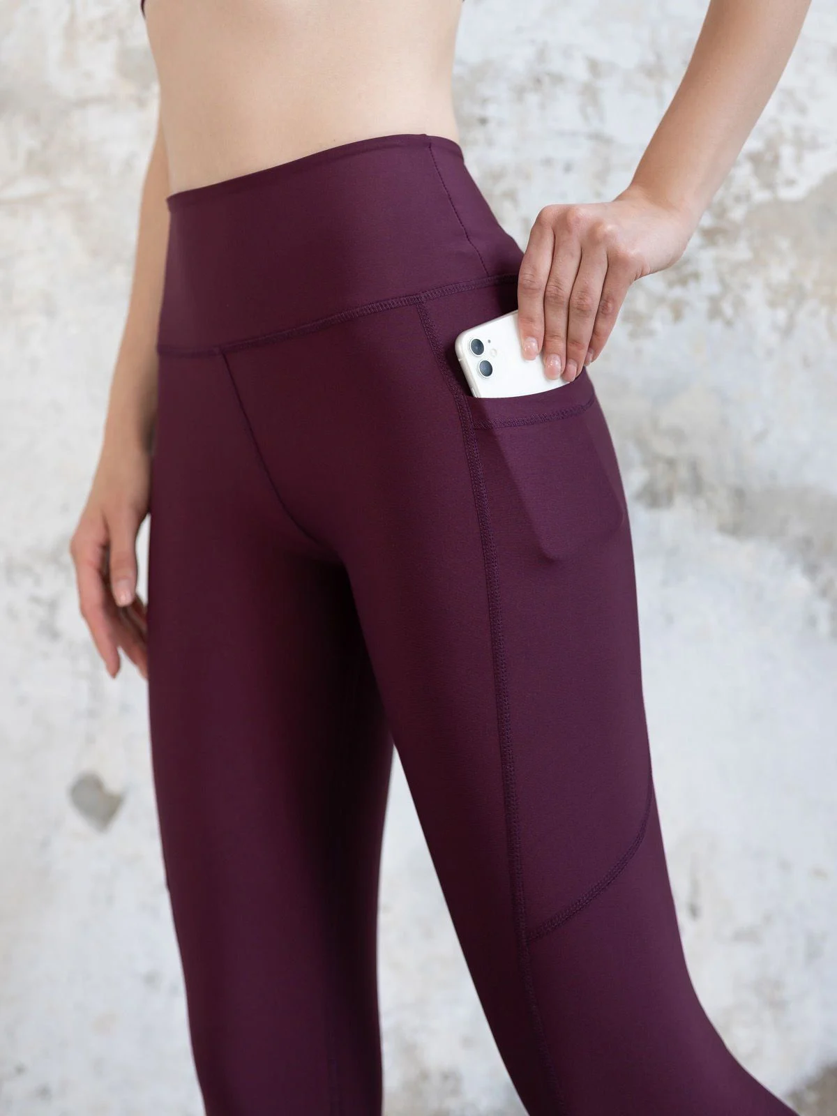 Helanke sa džepovima – Royal Plum
